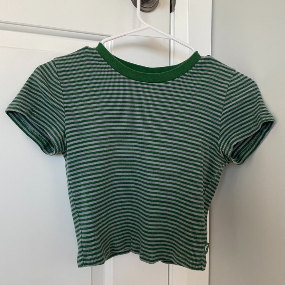 💚 Tna RIBBED CROPPED T-SHIRT 💙